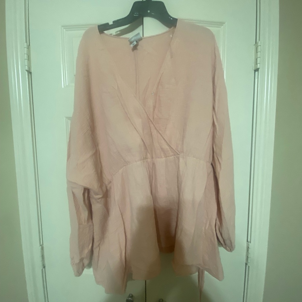 Faux Wrap Top